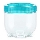 Récipient alimentaire INTERLOCK 0,5 l turquoise/transparent