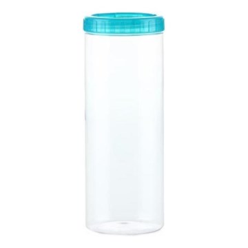 Récipient alimentaire INTERLOCK 1,6 l turquoise/transparent