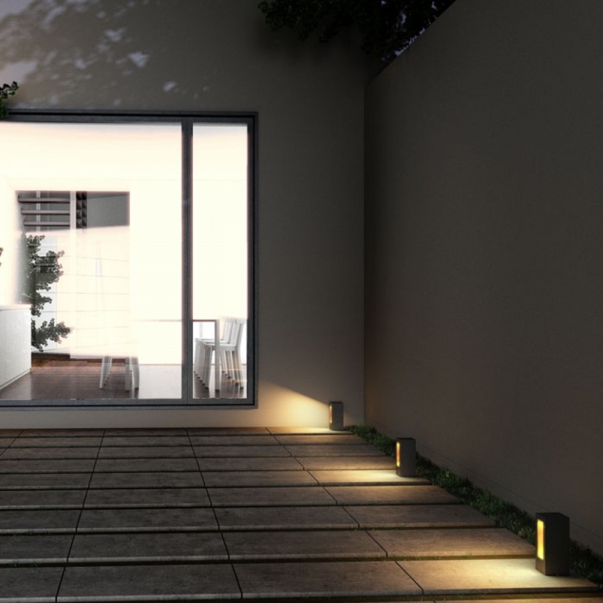 RED - Design Rendl - R10380- Lampe d'extérieur TREEZA LED/7W/230V IP54 anthracite