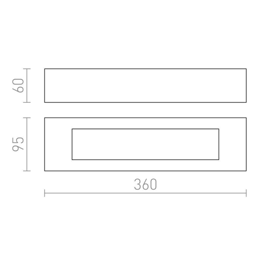 RED - Design Rendl - R10446 - Applique ROLO 2xE14/40W/230V