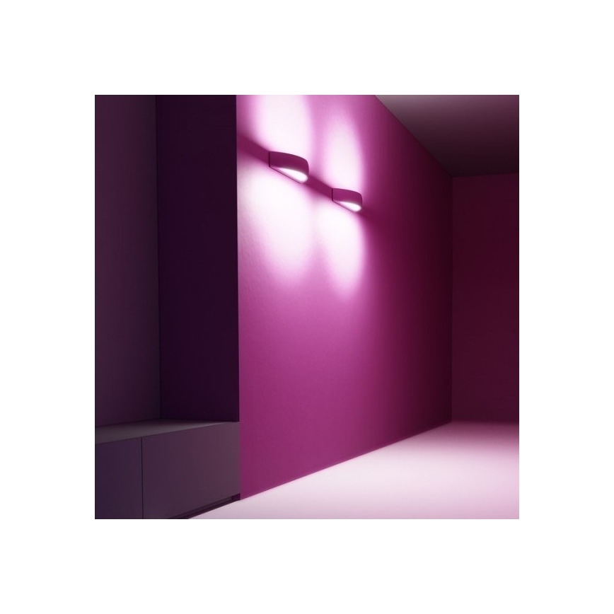 RED - Design Rendl - R10451 - Wandleuchte CRESCENT 2xE14/28W/230V