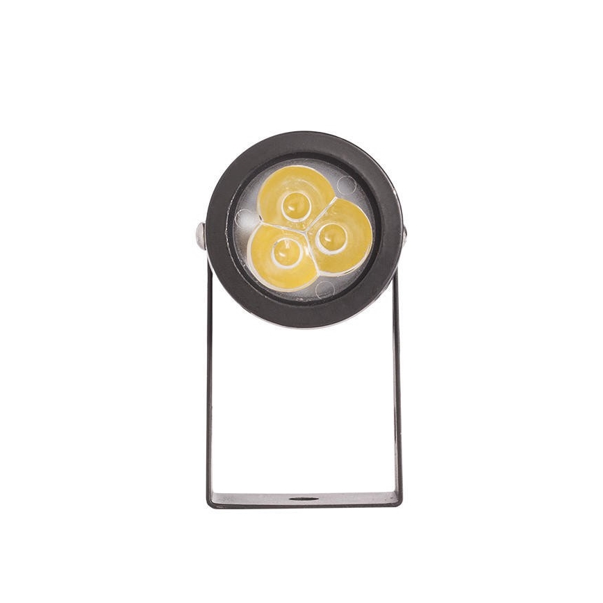 RED - Design Rendl - R10530 - Luce LED da esterno GUN LED/3W/230V IP65