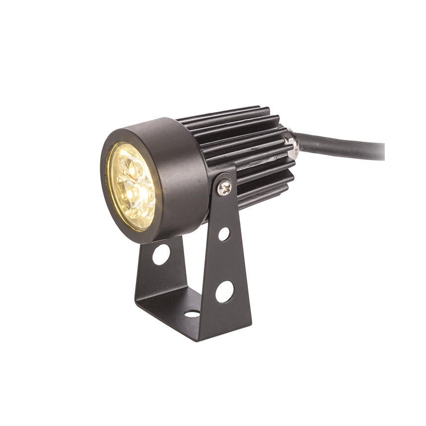 RED - Design Rendl - R10530 - Luce LED da esterno GUN LED/3W/230V IP65