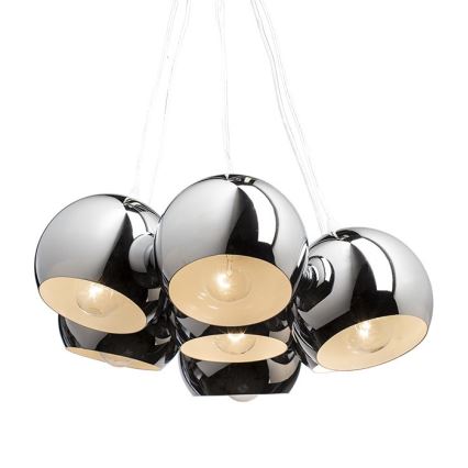 RED - Design Rendl - R11761 - Lampadario su corda ASTROMET 7xE27/42W/230V