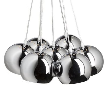 RED - Design Rendl - R11761 - Lampadario su corda ASTROMET 7xE27/42W/230V