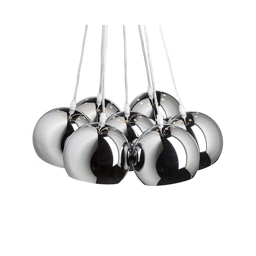 RED - Design Rendl - R11761 - Lampadario su corda ASTROMET 7xE27/42W/230V