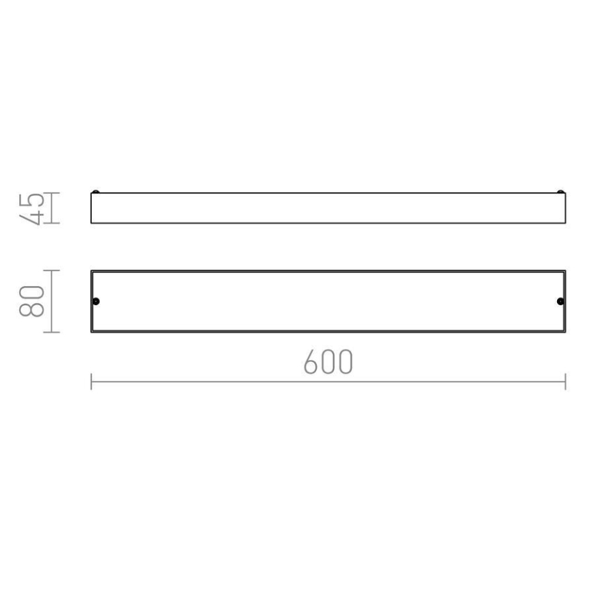 RED - Design Rendl - R11993 - Luminaire de salle de bain MARINA LED/9W/230V IP44