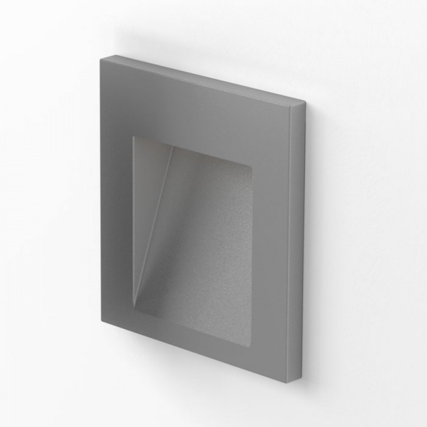 RED - Design Rendl -R12014- Lumière intégrée d'extérieur TESS LED/3W/230V IP54