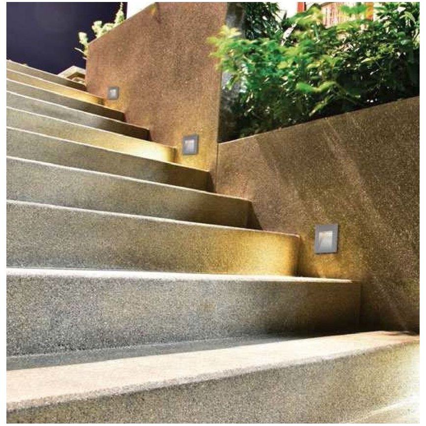 RED - Design Rendl - R12015 - Lampada LED da esterno a plafone TESS LED/3W/230V IP54 antracite