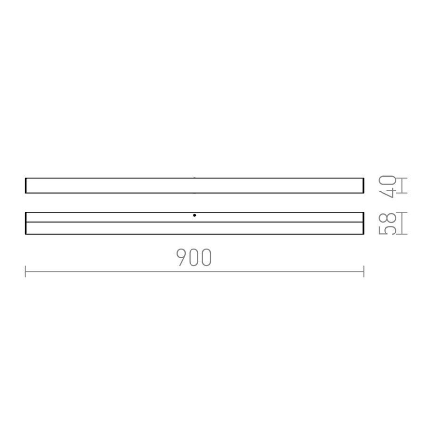 RED-Design Rendl-R12404- Applique da bagno LED LEVIA LED/18W/230V IP44