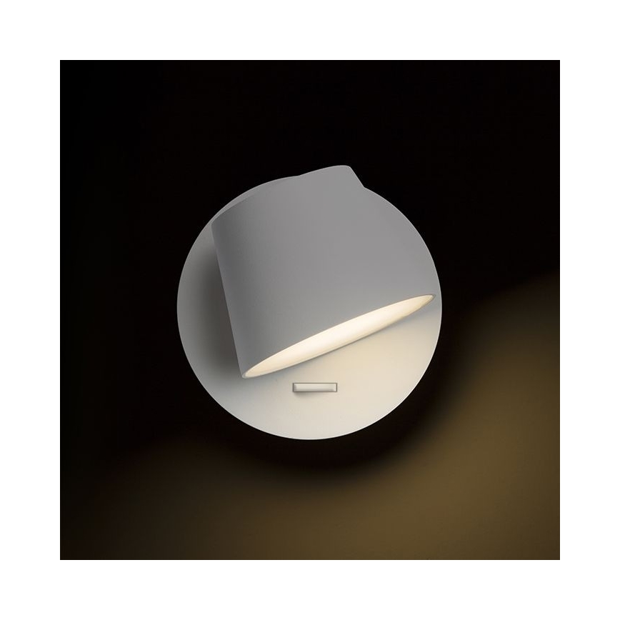 RED - Design Rendl - R12476 - LED-Wandstrahler AMADEUS LED/6W/230V weiß