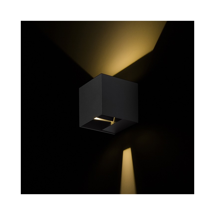 RED-Design Rendl-R12557- LED Außenwandleuchte CARRE 2xLED/3W/230V IP5-