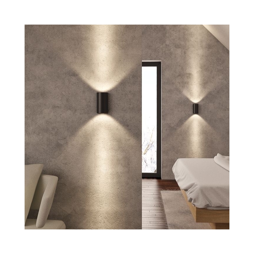 RED - Design Rendl - R12593 - Applique LED DAFFY LED/6W/230V nera