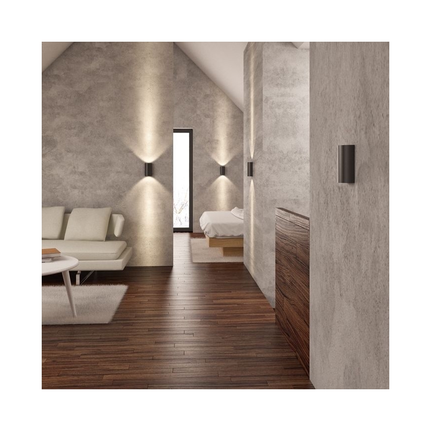 RED - Design Rendl - R12593 - Applique LED DAFFY LED/6W/230V nera