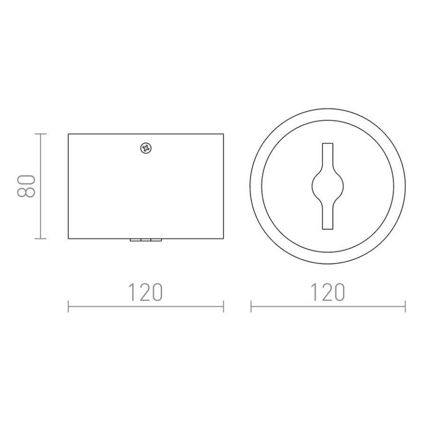RED-Design Rendl-R12633-LED Faretto dimmerabile KELLY LED/15W/230V bianco