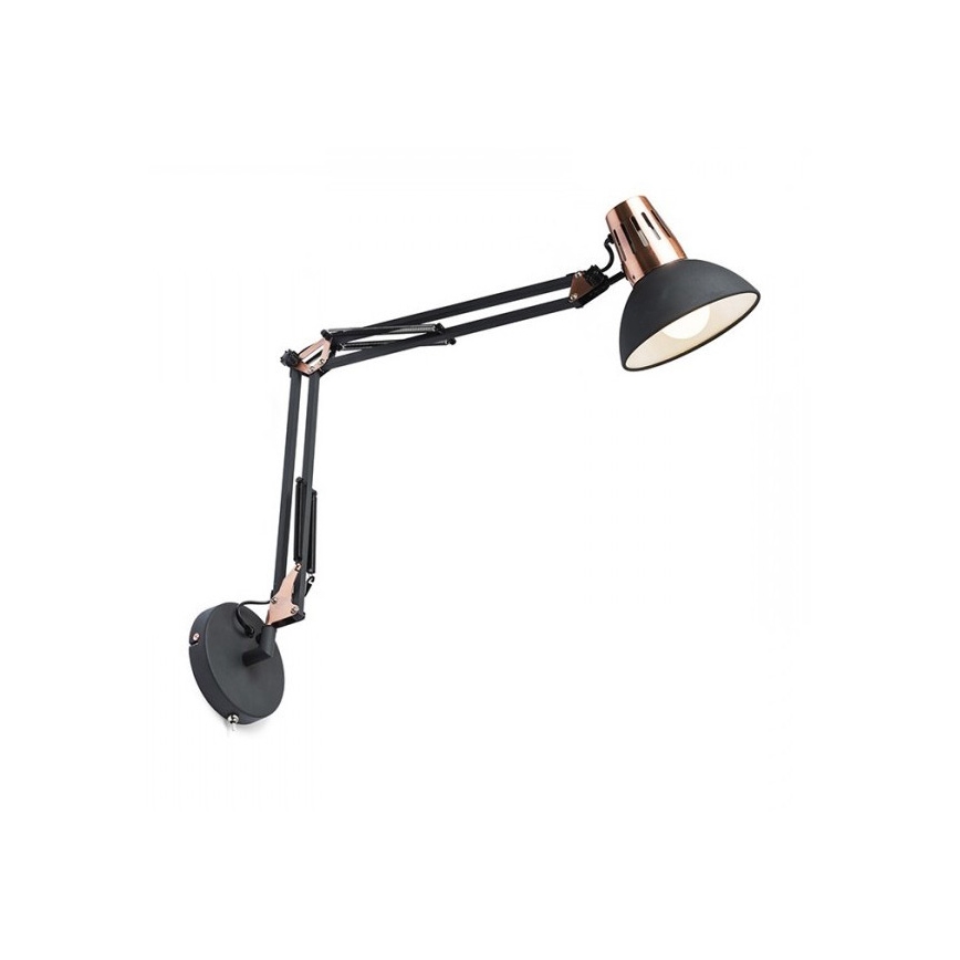 RED - Design Rendl - R12651 - Lampada da muro ANTE 1xE27/28W/230V nera