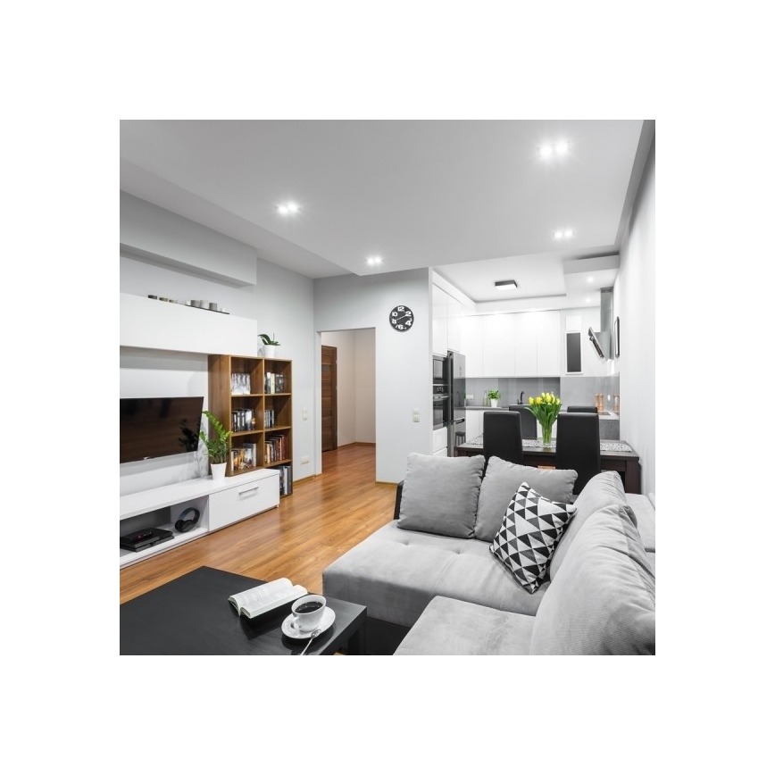 RED - Design Rendl - R12851 - Plafoniera LED LARISA LED/30W/230V nera