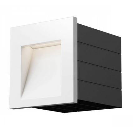 RED - Design Rendl - R12013 - Lumière intégrée d'extérieur TESS LED/3W/230V IP54 blanc