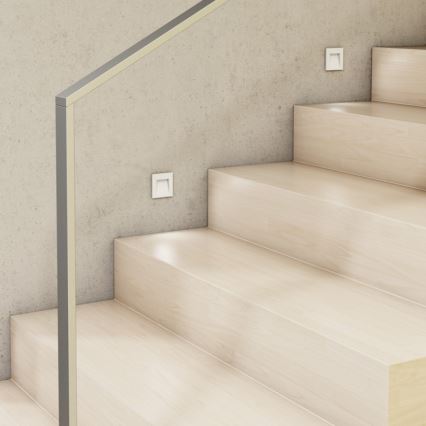 RED - Design Rendl - R12013 - Lumière intégrée d'extérieur TESS LED/3W/230V IP54 blanc