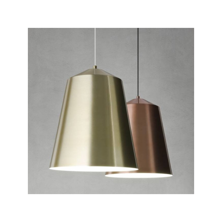 Redo 01-1104 - Hängeleuchte AYLA 1xE27/42W/230V d 36 cm golden