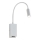 Redo 01-1193 - LED Lampada flessibile piccola HELLO LED/3W/230V bianco