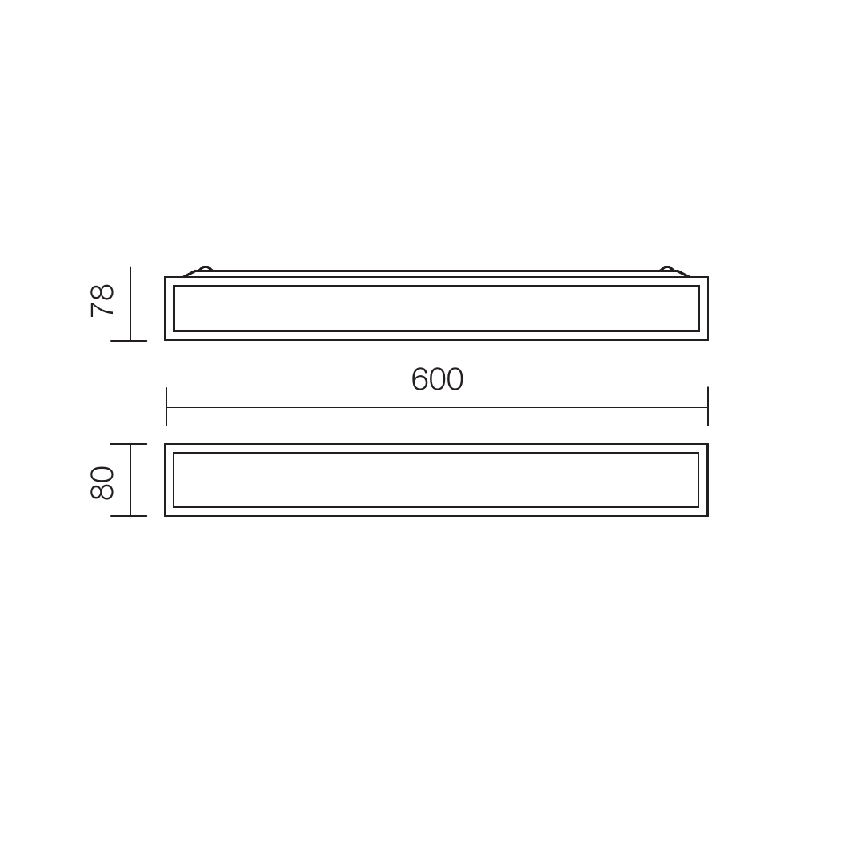 Redo 01-1233 - Applique da bagno EGO 3xE14/28W/230V IP44