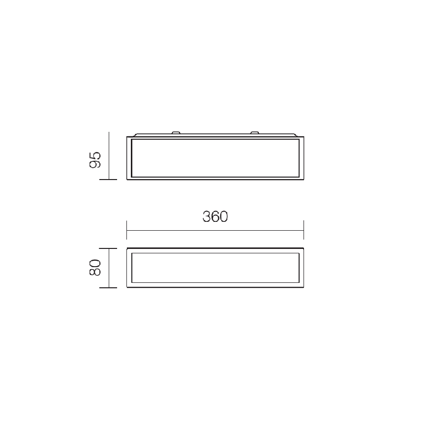 Redo 01-1234 - LED-Badezimmer-Wandleuchte EGO LED/12W/230V IP44 glänzender Chrom