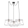 Redo 01-1265 - Lampadario a sospensione con filo SKETCH 3xE27/42W/230V ragno