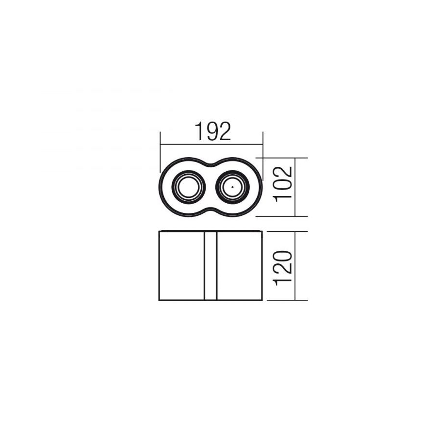 Redo 01-1309 - Spot KATO 2xGU10/35W/230V