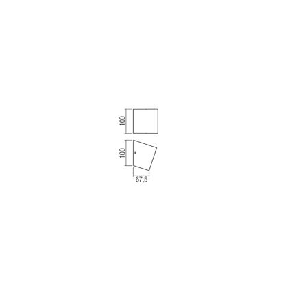 Redo 01-1318 - LED-Wandleuchte TOBIKO LED/6W/230V CRI 90 schwarz