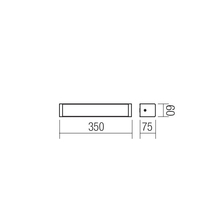 Redo 01-1423 - Applique a LED da bagno LEDO LED/8W/230V IP44