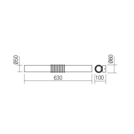 Redo 01-1431 - LED-Wandleuchte AVANCE LED/14W/230V 63 cm weiß