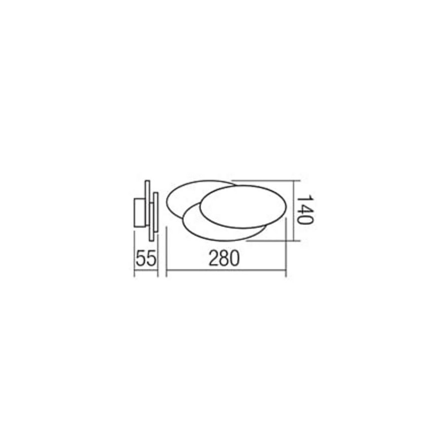 Redo 01-1445 - Applique murale LED GAMER LED/12W/230V