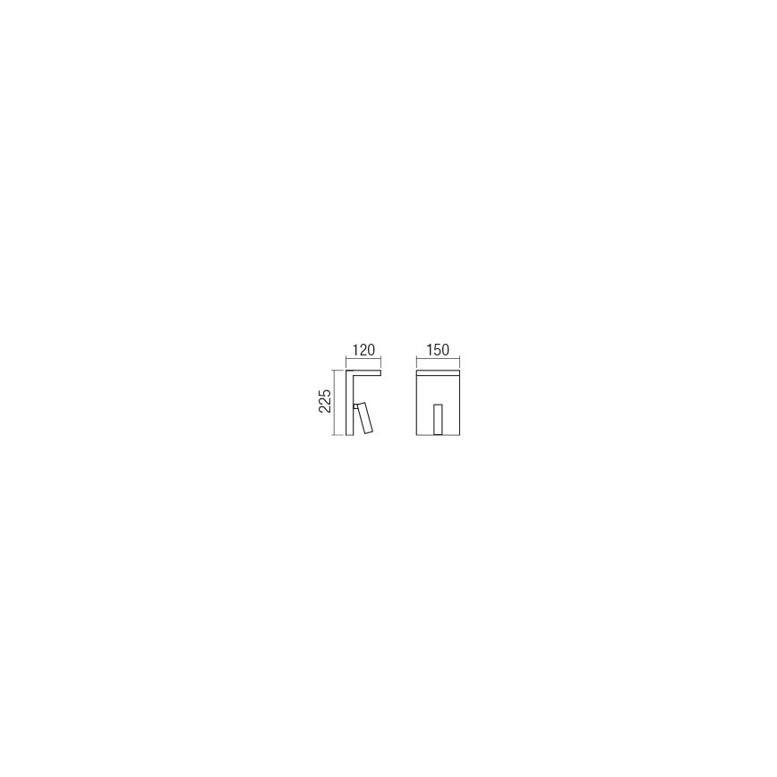 Redo 01-1499 - Luce Spot da parete a LED AGOS LED/6W/230V + LED/3,2W USB bianco