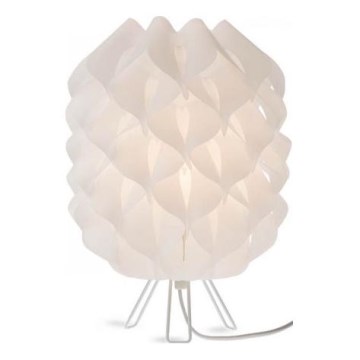 Redo 01-1523 - Lampada da tavolo INBO 1xE27/28W/230V bianco