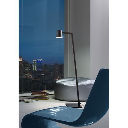 Redo 01-1557 - Lampadaire MINGO 1xE27/42W/230V noir