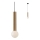 Redo 01-1660 - Lampadario a sospensione con filo GOSSIP 1xE27/42W/230V
