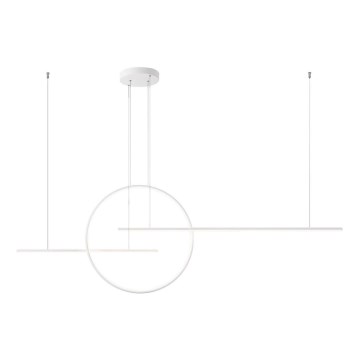 Redo 01-1736 - Dimmbare LED-Hängeleuchte an Schnur GIOTTO LED/56W/230V weiß