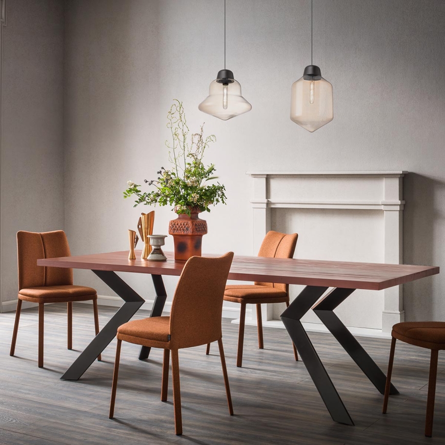 Redo 01-1770 - Lampadario a sospensione con cavo AMNO 1xE27/42W/230V Ø 33 cm beige