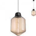 Redo 01-1772 - Hängeleuchte AMNO mit Kabelaufhängung 1xE27/42W/230V Ø 26 cm beige