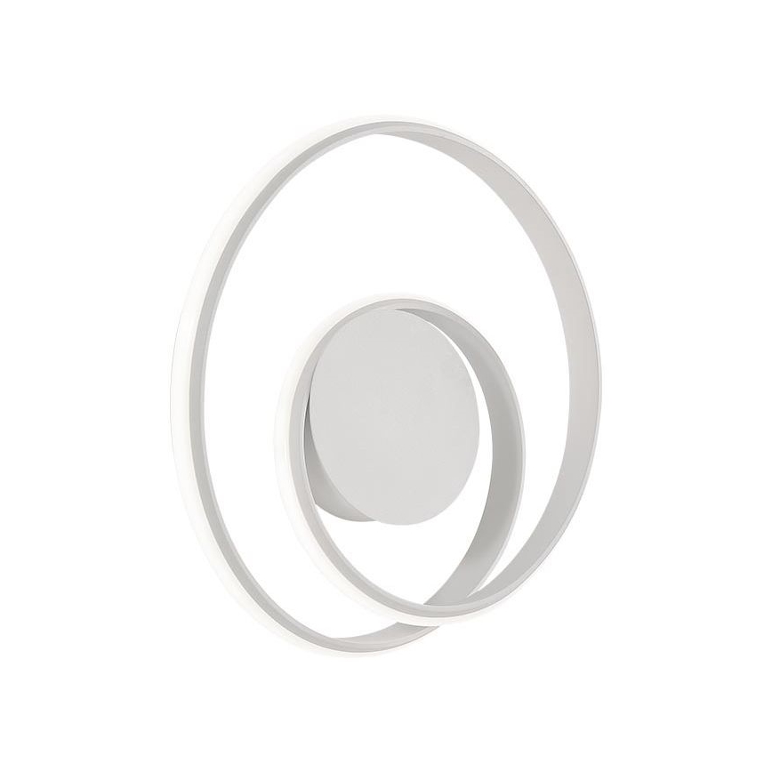 Redo 01-1789 - Applique murale à intensité variable TORSION LED/27W/230V blanc