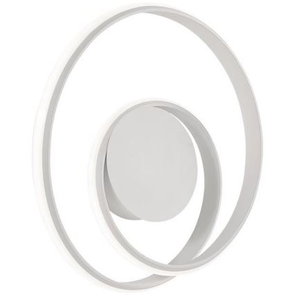 Redo 01-1789 - Applique a parete dimmerabile a LED TORSION LED/27W/230V Ø 40 cm bianco