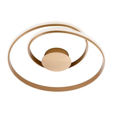 Redo 01-1792 - Plafoniera LED dimmerabile TORSION LED/30W/230V Ø 55 cm bronzo