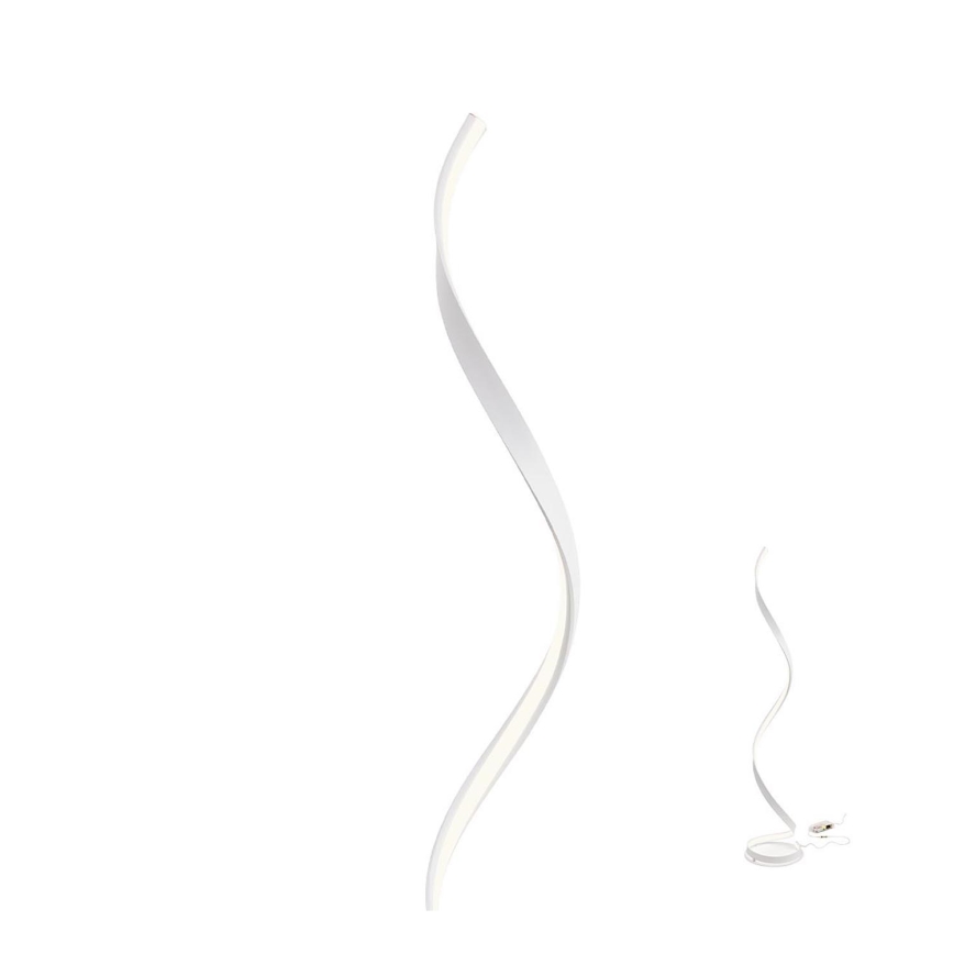 Redo 01-1797 - Lampada da terra LED dimmerabile TORSION LED/24W/230V bianca