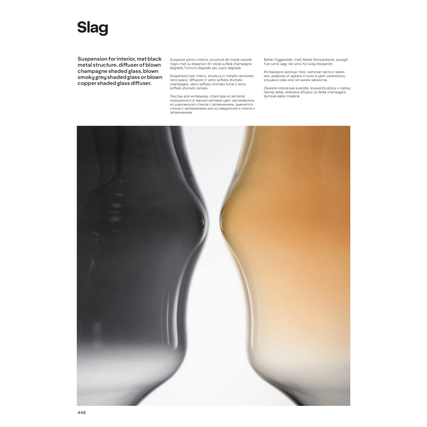 Redo 01-1844 - Suspension filaire SLAG 1xE27/42W/230V d. 40 cm beige