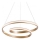 Redo 01-1889 - Lampadario LED dimmerabile a sospensione su cavo TORSION LED/29W/230V Ø 55 cm bronzo