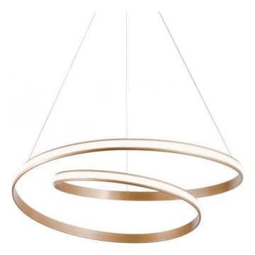 Redo 01-1891 - Suspension LED dimmable sur câble TORSION LED/35W/230V 4000K Ø 75 cm finition bronze