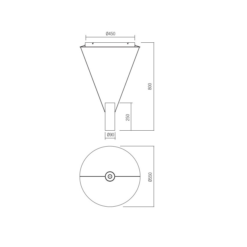 Redo 01-1971 - Lampadario a sospensione con filo LED dimmerabile ESSENCE LED/36W/230V CRI 90 3000K bianco