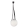 Redo 01-1972 - LED-Pendelleuchte an Stahlseil ALLURIA 1xE27/5W/230V Ø 25 cm