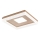 Redo 01-1998 - Dimmbare LED-Deckenleuchte MAYA LED/42W/230V 42,5x42,5 cm goldfarben